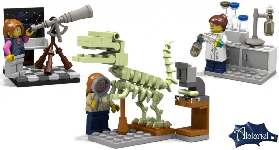 Lego scientists